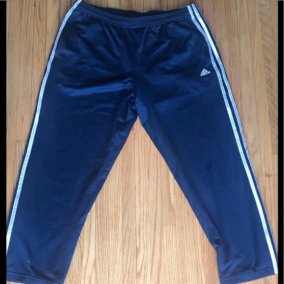 navy blue adidas track pants womens